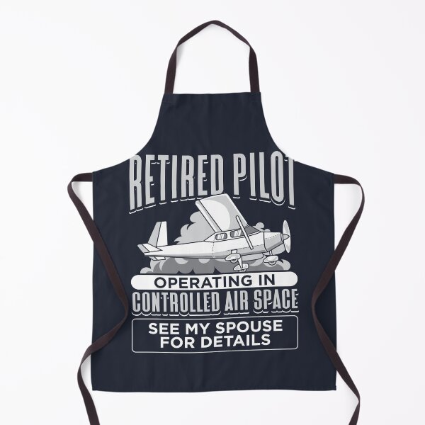 Item preview, Retired Pilot Operating in Controlled Air Space designed and sold by Bricke.