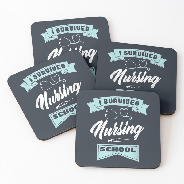 Item preview, survived nursing school Medical Nurse designed and sold by BanDicker.