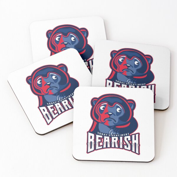 Item preview, Today's sentiment _ BEARISH  designed and sold by Brontorino.