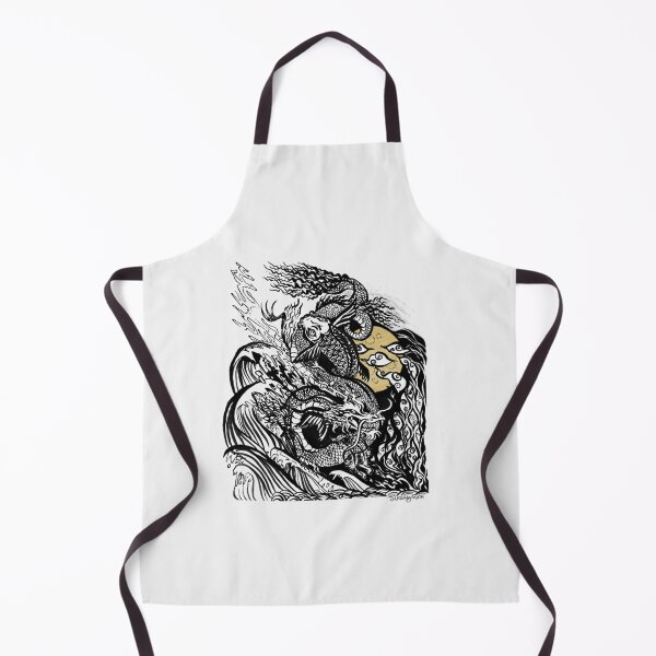Item preview, Koi and Dragon - Japanese and Oriental tattoo inspired| Perfect Gift|dragon tattoo designed and sold by carorowen.