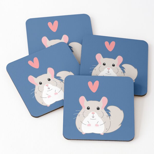 Item preview, Love Cute Beige Chinchilla  designed and sold by Lulupainting.