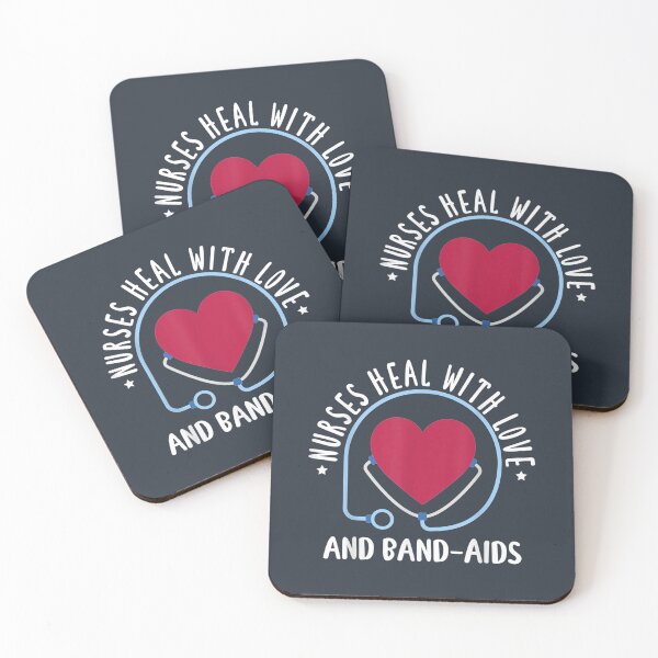 Item preview, Nurses heal love Medical Nurse designed and sold by BanDicker.