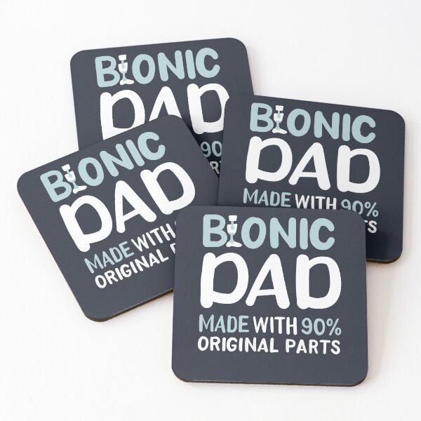 Item preview, Bionic Dad Made with 90% Orniginal Parts designed and sold by Bricke.