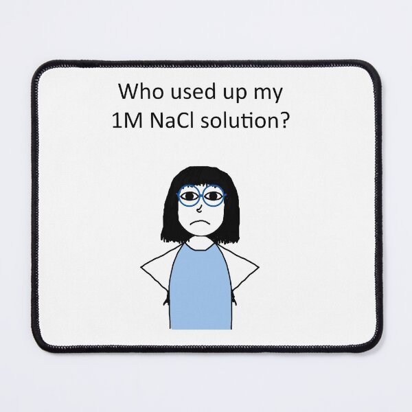 Item preview, Frustrated scientist designed and sold by HaniaAnia.