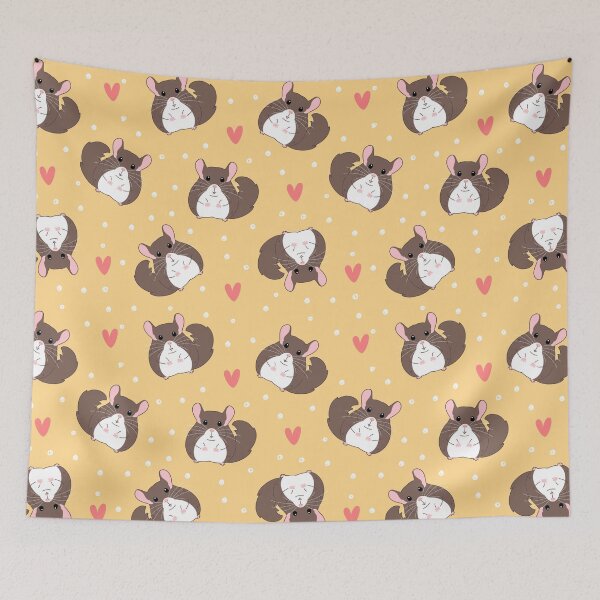 Item preview, Love Cute Brown Chocolate Chinchilla  designed and sold by Lulupainting.