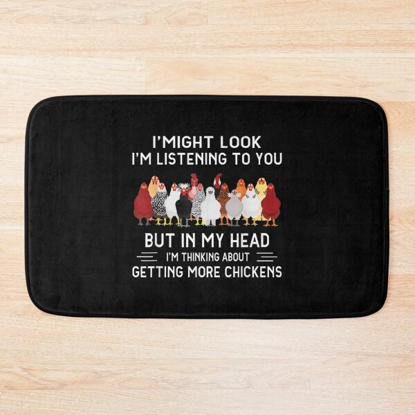 Item preview,  My Head Im Thinking Getting More Chicken Funny designed and sold by suzanso.