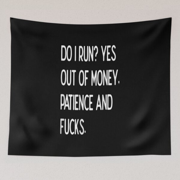 Item preview,  Do Run Yes Out Money Women Funny designed and sold by suzanso.