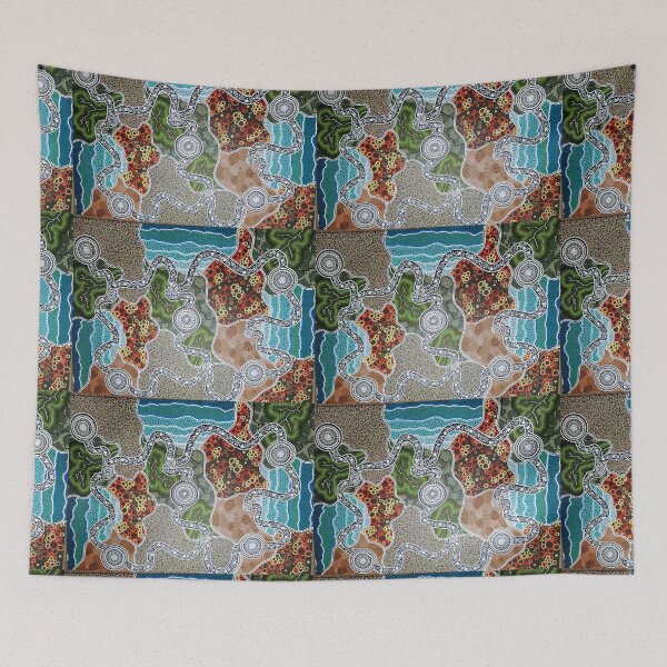 Item preview, Our Land Connects Our People  designed and sold by Wanda Matthews.