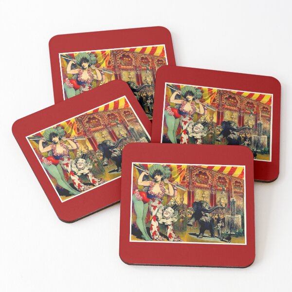 Item preview, CIRCUS : Vintage 1890 Circus Advertising Print designed and sold by posterbobs.