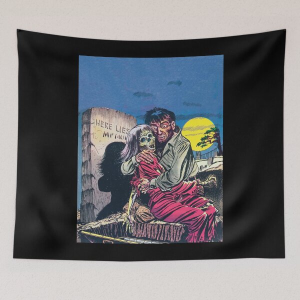 Item preview, Retro Vintage Weird Mysteries 12 Cover Art Zombie Love Funny Graphic Gifts designed and sold by Eleonorebode.
