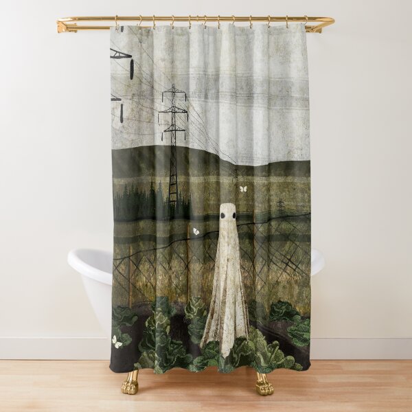 Discover There&apos;s A Ghost in the Cabbage Patch Again... | Shower Curtain