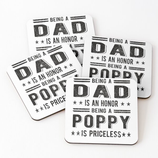 Item preview, Poppy Grandpa Fathers Day Poppy Grandfather Dad designed and sold by Pukiart.