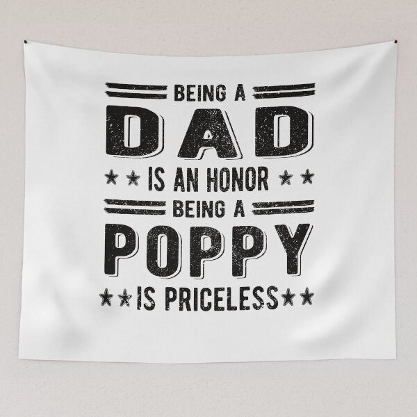 Item preview, Poppy Grandpa Fathers Day Poppy Grandfather Dad designed and sold by Pukiart.