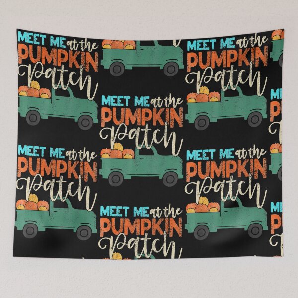 Item preview, Meet Me At The Pumpkin Patch Pickup designed and sold by Nguyenvanhai.