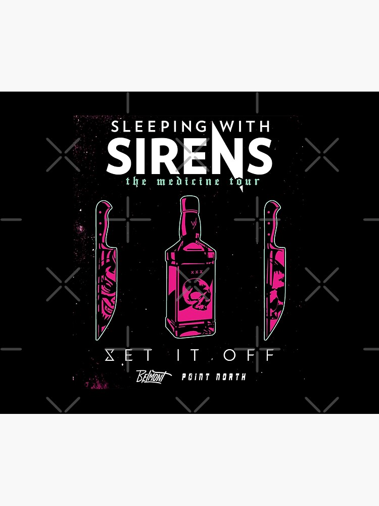 Discover Sleeping With Sirens Duvet Cover