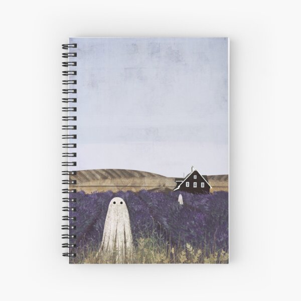 Lavender Fields Spiral Notebook