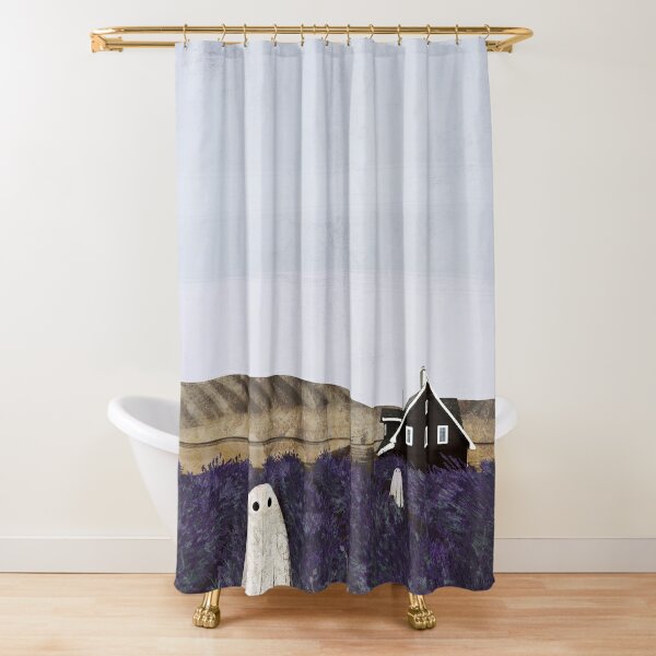 Disover Lavender Fields | Shower Curtain