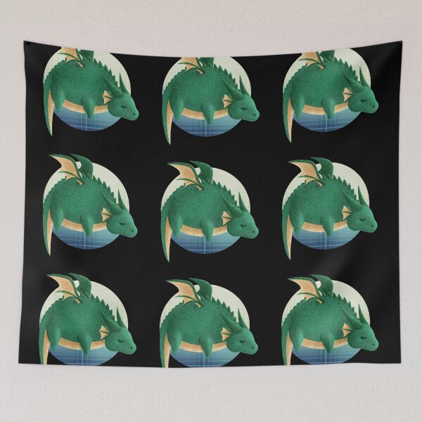 Item preview, Kawaii Dragon 02 - With Background designed and sold by ChiisaYanagi.