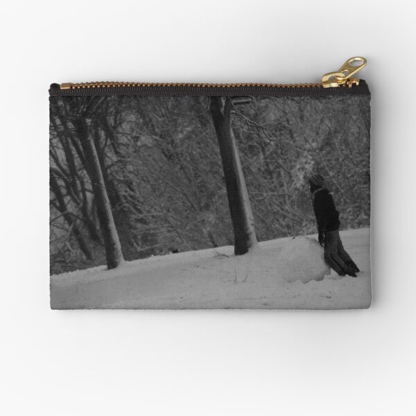 a pause for thought Zipper Pouch