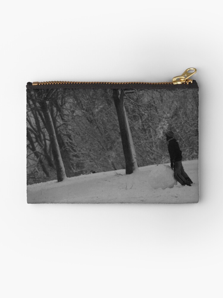 Thumbnail 1 of 4, Zipper Pouch, a pause for thought designed and sold by blondie1sammo.
