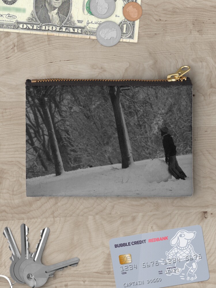 Thumbnail 3 of 4, Zipper Pouch, a pause for thought designed and sold by blondie1sammo.