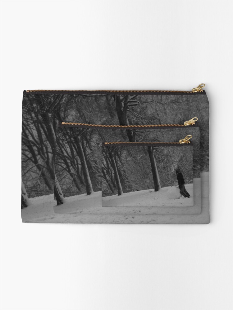 Thumbnail 2 of 4, Zipper Pouch, a pause for thought designed and sold by blondie1sammo.