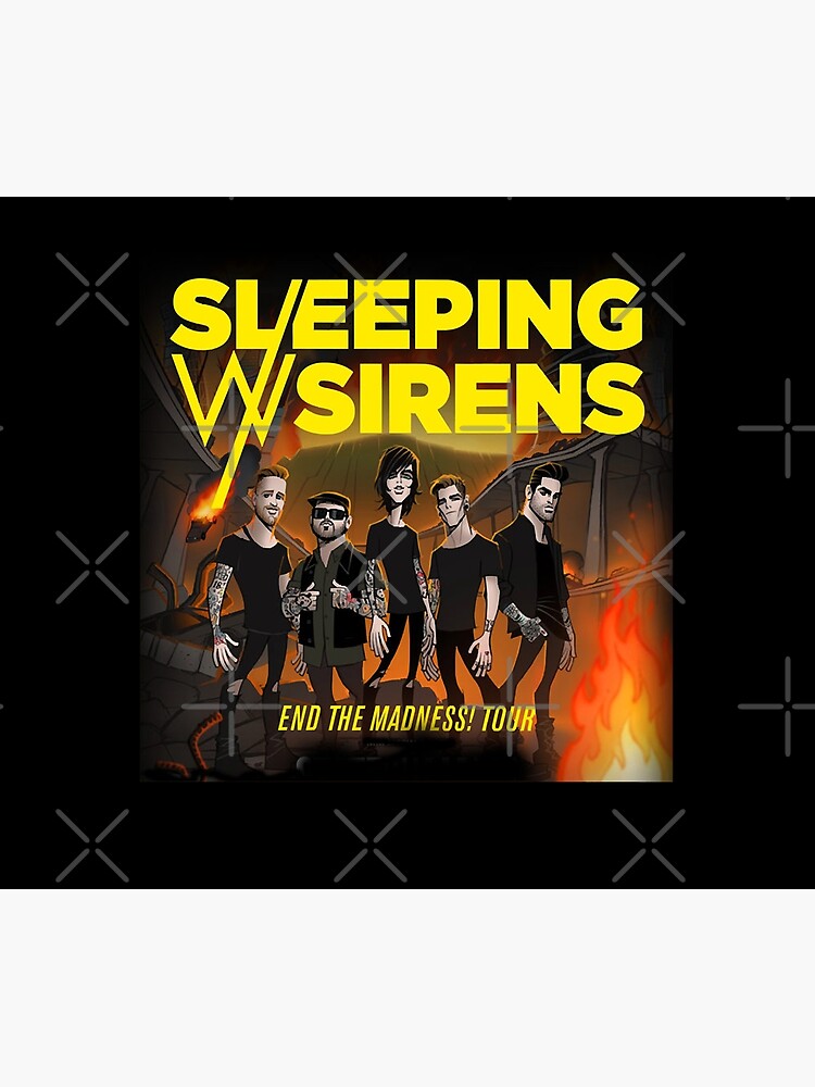 Disover Sleeping With Sirens Duvet Cover