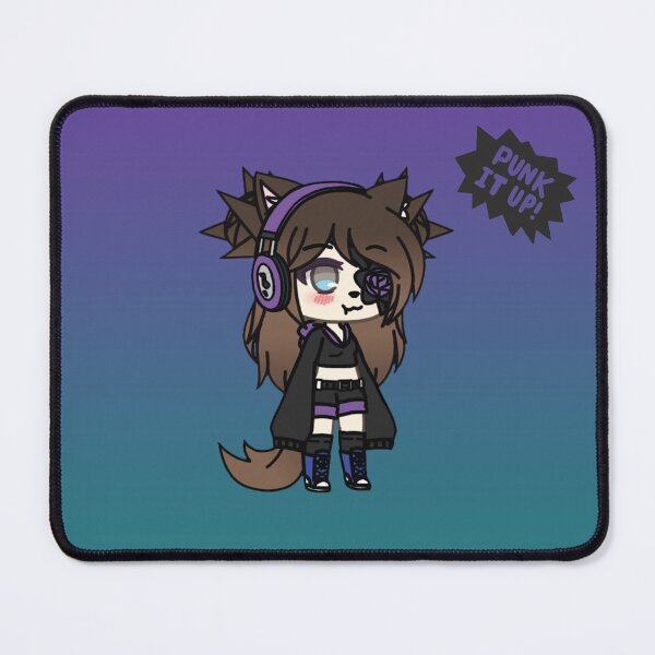 Item preview, Gacha Life Series - Karin the strange goth girl with the eye patch designed and sold by pignpix.