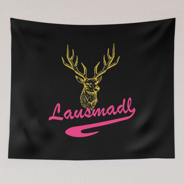 Item preview, Lausmadl Oktoberfest Dirndl Bavaria saying designed and sold by Alia König.