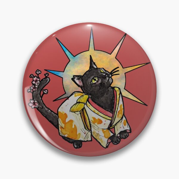 Item preview, Elodie ~ kimono Black Cat designed and sold by FaeNoirHeart.