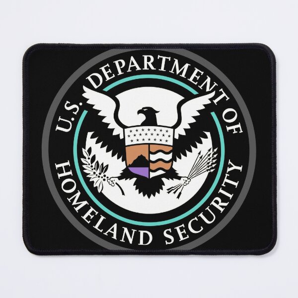 Emblem: United States Department of Homeland Security, Government department Mouse Pad