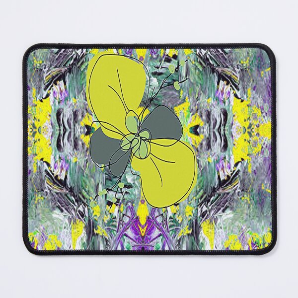 Item preview, Abstract Flower on Psychedelic Seamless Pattern, 2, Graphic Psychedelic Abstract Art, Inspired by Nature-floral abstract art, Graphic Psychedelic Abstract Art, Inspired by Nature-floral abstract art designed and sold by Adri Barnard.