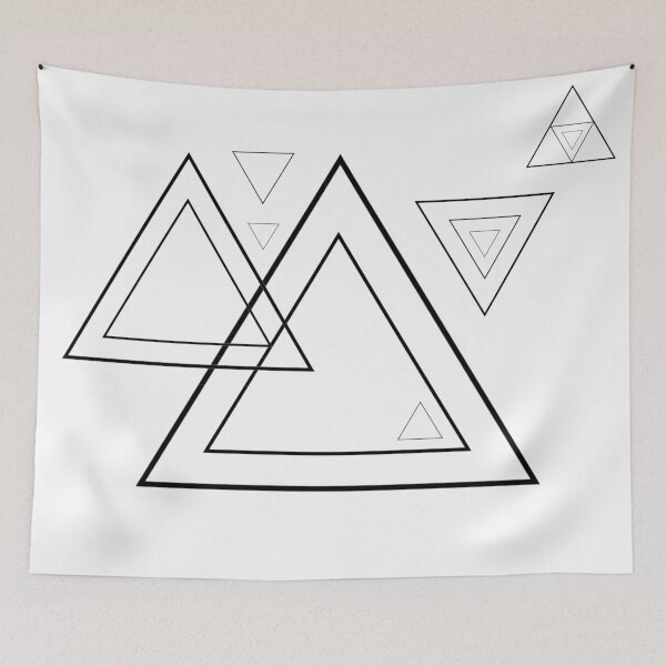 Item preview, Black triangles designed and sold by RMSartZ.