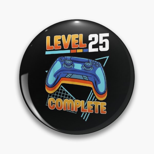 Item preview,  Level 25 Complete 25th Birthday Controller Gaming designed and sold by suzanso.