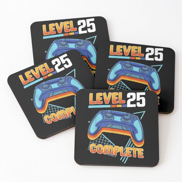 Item preview,  Level 25 Complete 25th Birthday Controller Gaming designed and sold by suzanso.