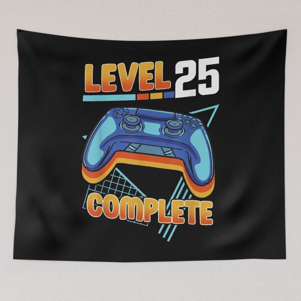 Item preview,  Level 25 Complete 25th Birthday Controller Gaming designed and sold by suzanso.