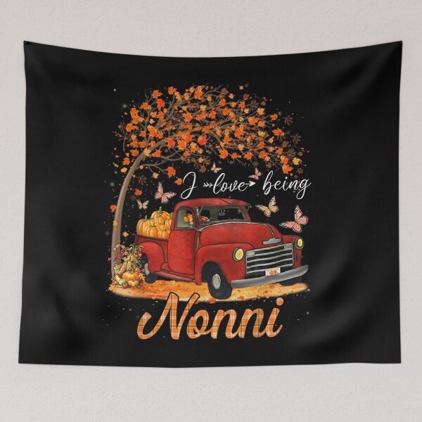 Item preview,  Love Being Nonni Pumpkin Truck Autumn Thanksgiving designed and sold by rubysheila.
