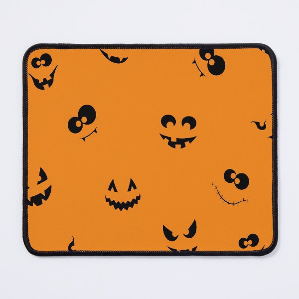 Item preview, Halloween - Creepy Face Pattern Black designed and sold by WearWolfDesigns.