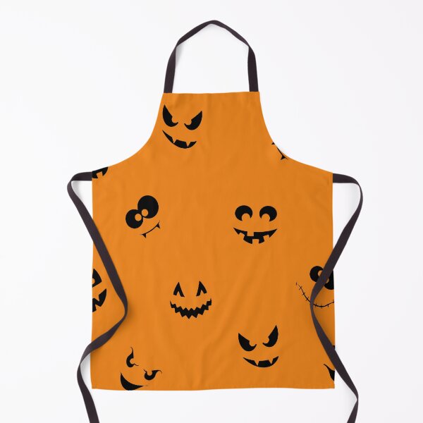 Item preview, Halloween - Creepy Face Pattern Black designed and sold by WearWolfDesigns.