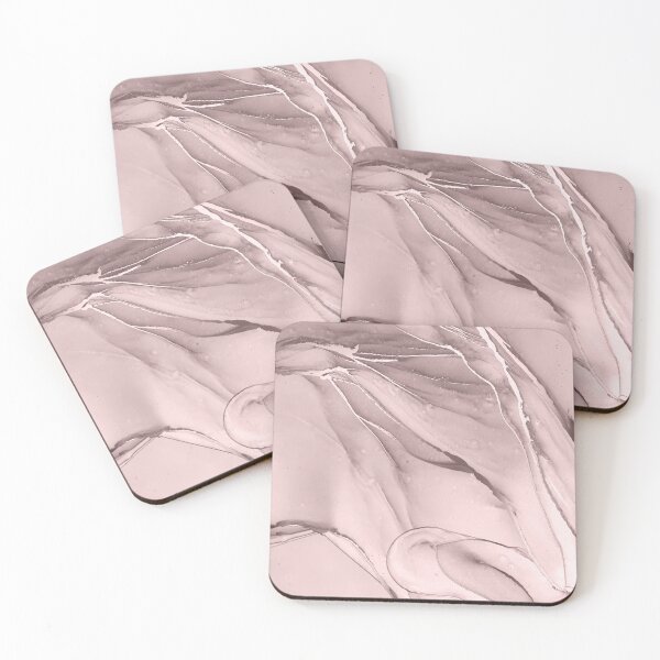 Item preview, Blush Pink Marble, Soft Pastel Pink Marble designed and sold by venella.
