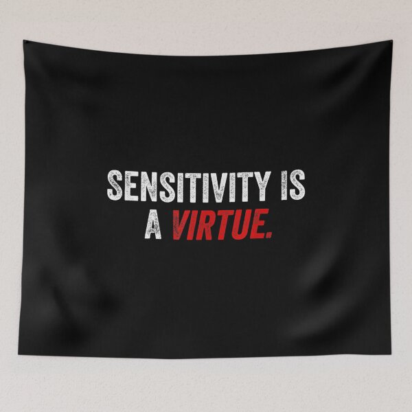 Item preview,  Sensitivity Virtue Motivational Quote Vintage designed and sold by suzanso.