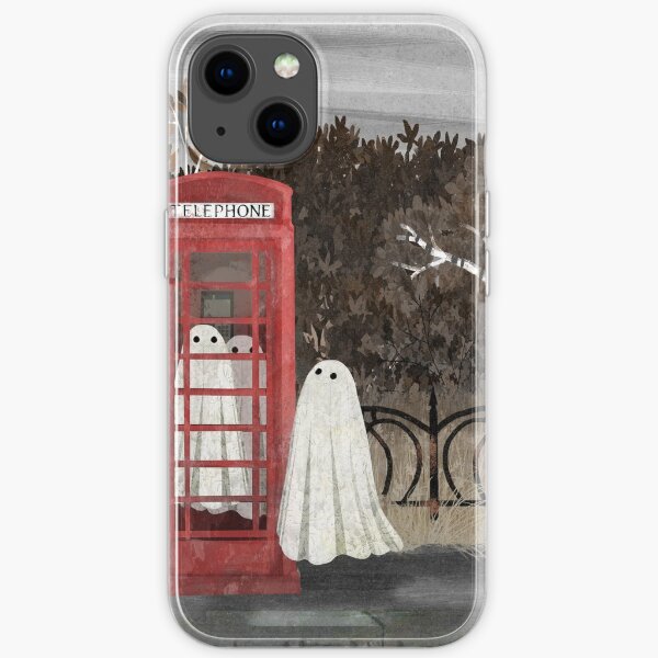 There Are Ghosts in the Phone Box Again... iPhone Soft Case