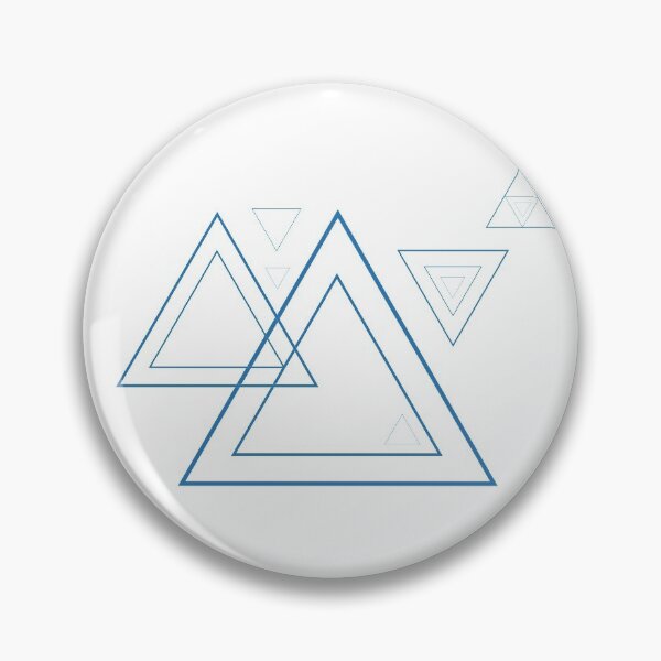 Item preview, Blue triangles designed and sold by RMSartZ.