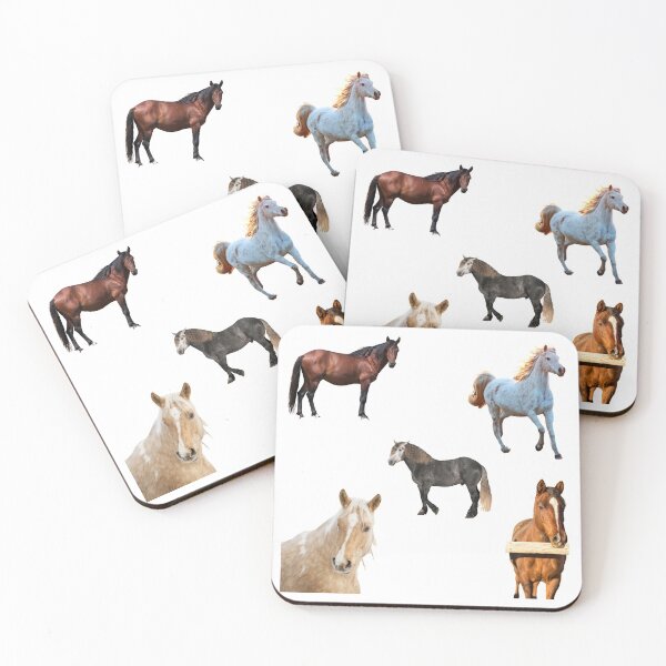 Item preview, 2nd Thoughtful  Horse Stickers Bundle, Horse Lover Essential Package. Horses Stickers. Cute Animals Lover And Animal Adorer Sticker Set. Basic Mustang Sticker Kit. Cute Equestrian And Cowboy Packet designed and sold by AnimalStickers-.