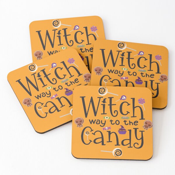 Item preview, Witch way to the candy - Halloween Trick or Treat designed and sold by Kidzz.
