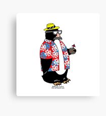 Party Penguin Canvas Print