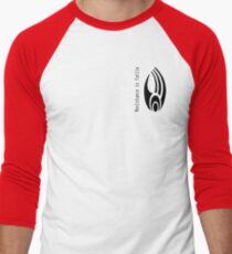 Resistance is Futile - (Borg Insignia) Men's Baseball ¾ T-Shirt