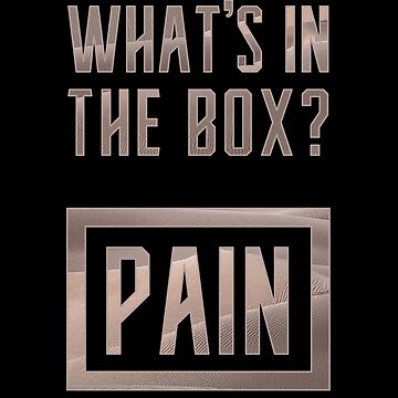 Artwork thumbnail, Dune - What's In The Box? Pain (Light) - by Printerially