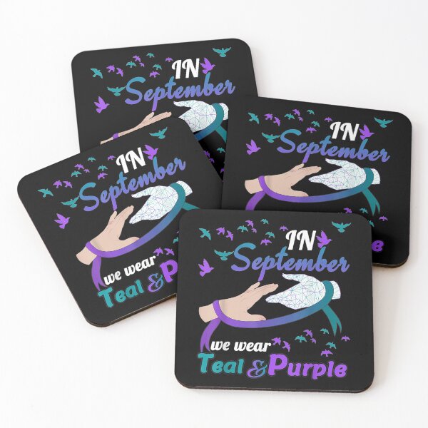 Item preview,  September We Wear Teal Purple designed and sold by rubysheila.