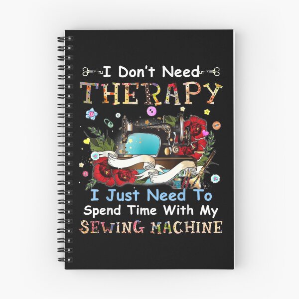 Item preview,  Need Dont Therapy Just Funny Sewing Machine designed and sold by suzanso.